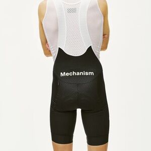 Pas Normal Studios Black Mechanism Bib Shorts Cycling - XS